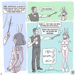 The magic trick + cosmic pandemic by monsieur robot