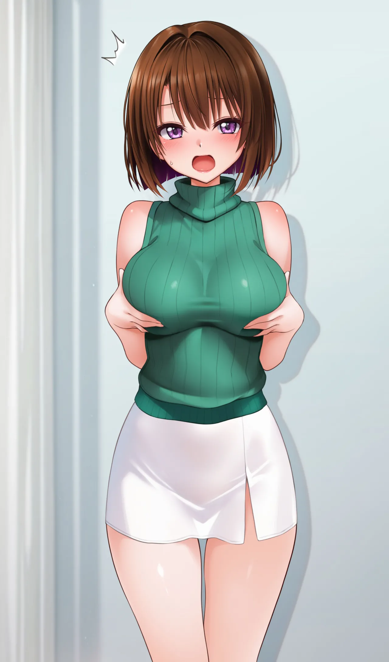 セルフ乳揉み一枚絵 page 5 full