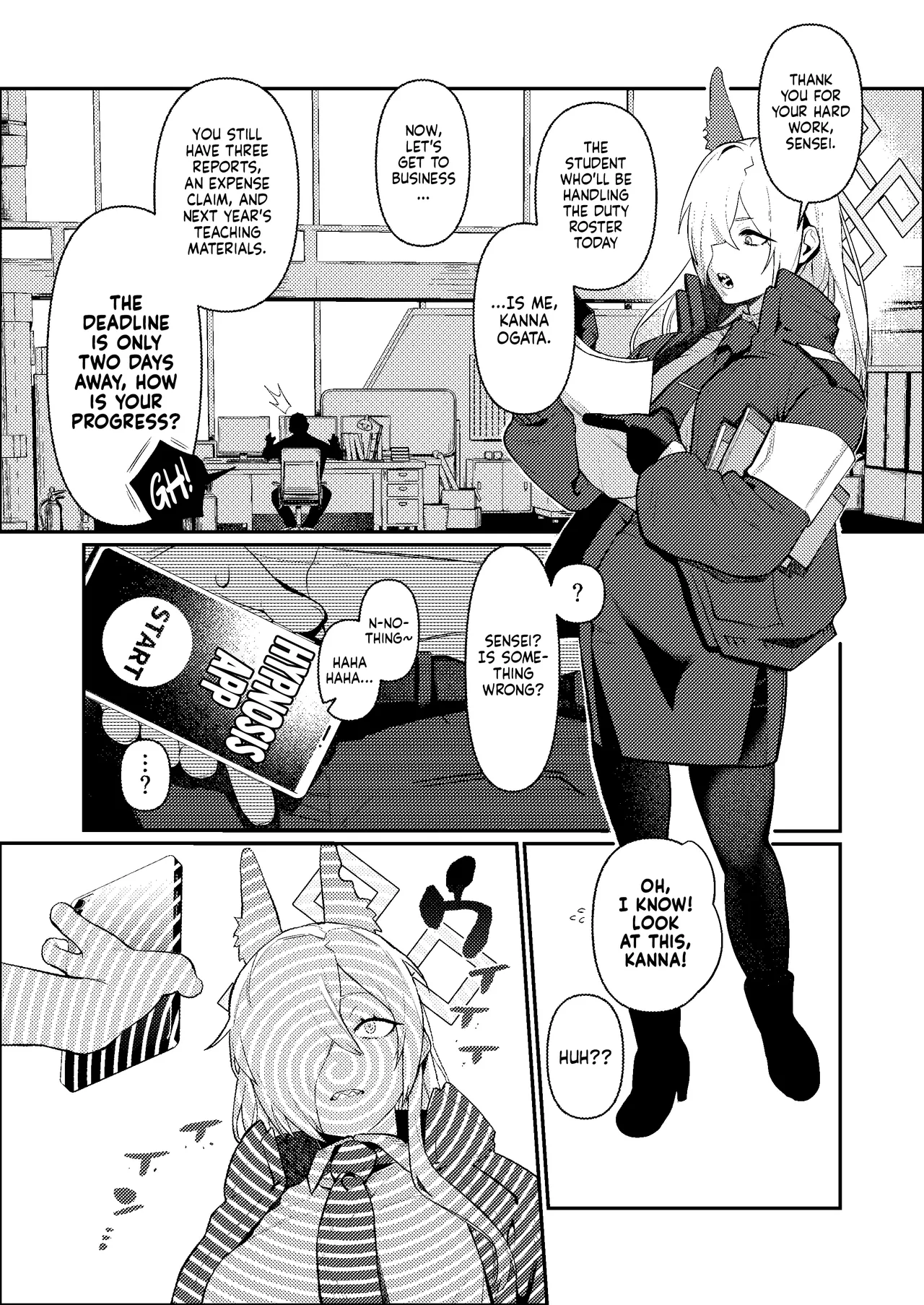 Sensei, Saimin ga Kiitemasen!! | Sensei, The Hypnosis Isn't Working!! page 2 full