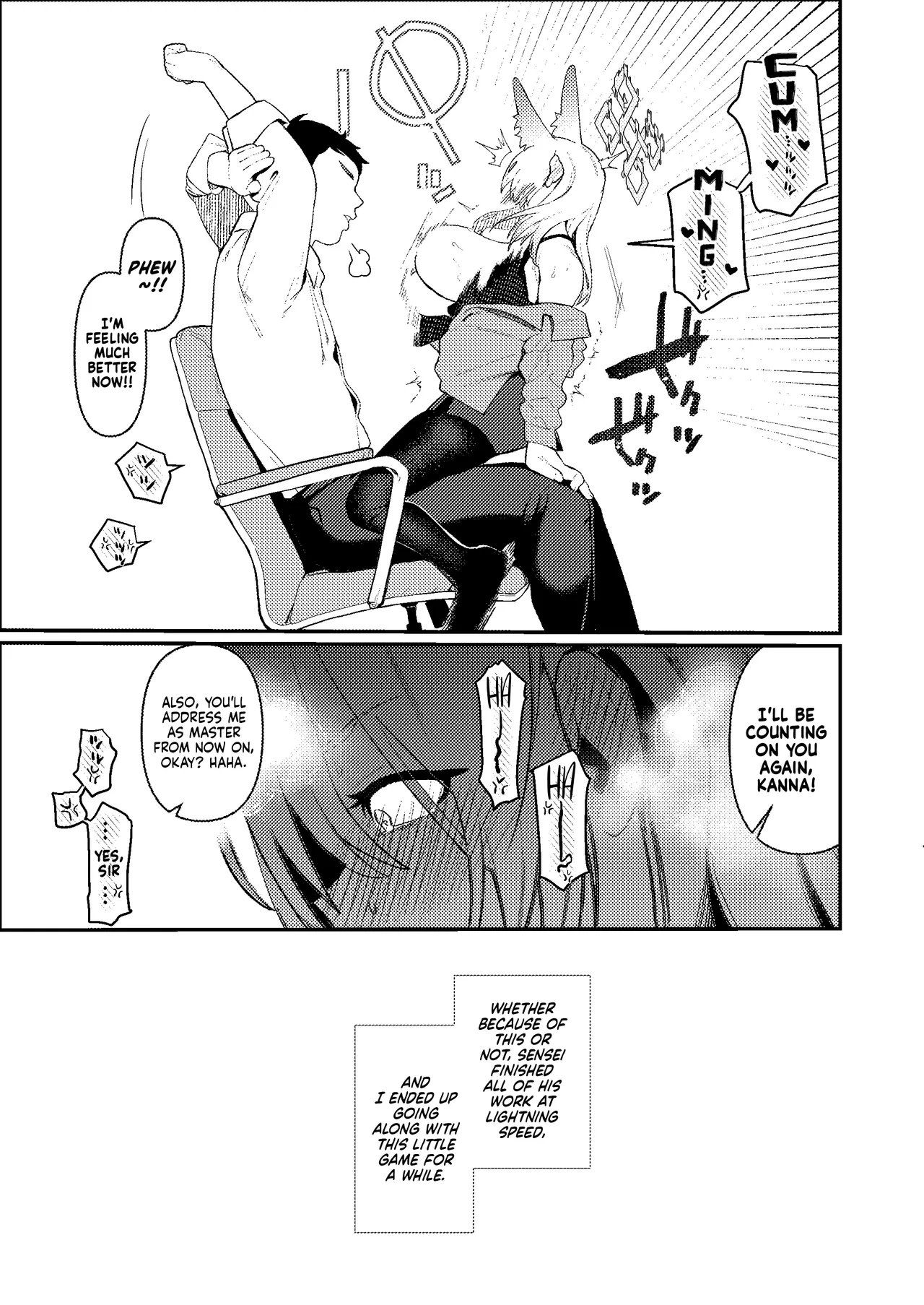 Sensei, Saimin ga Kiitemasen!! | Sensei, The Hypnosis Isn't Working!! page 8 full