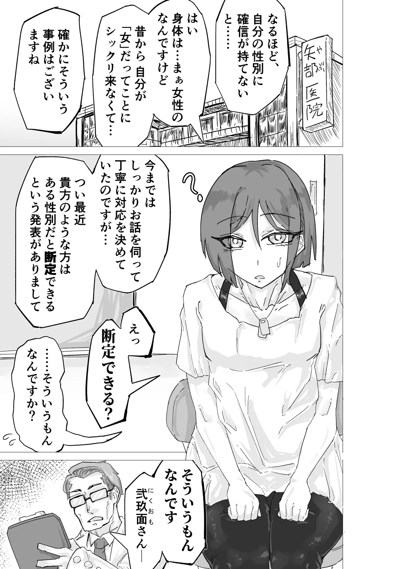 マゾ肉化適合手術 ～弐玖面 千弥は性別・肉玩具～ page 3 full