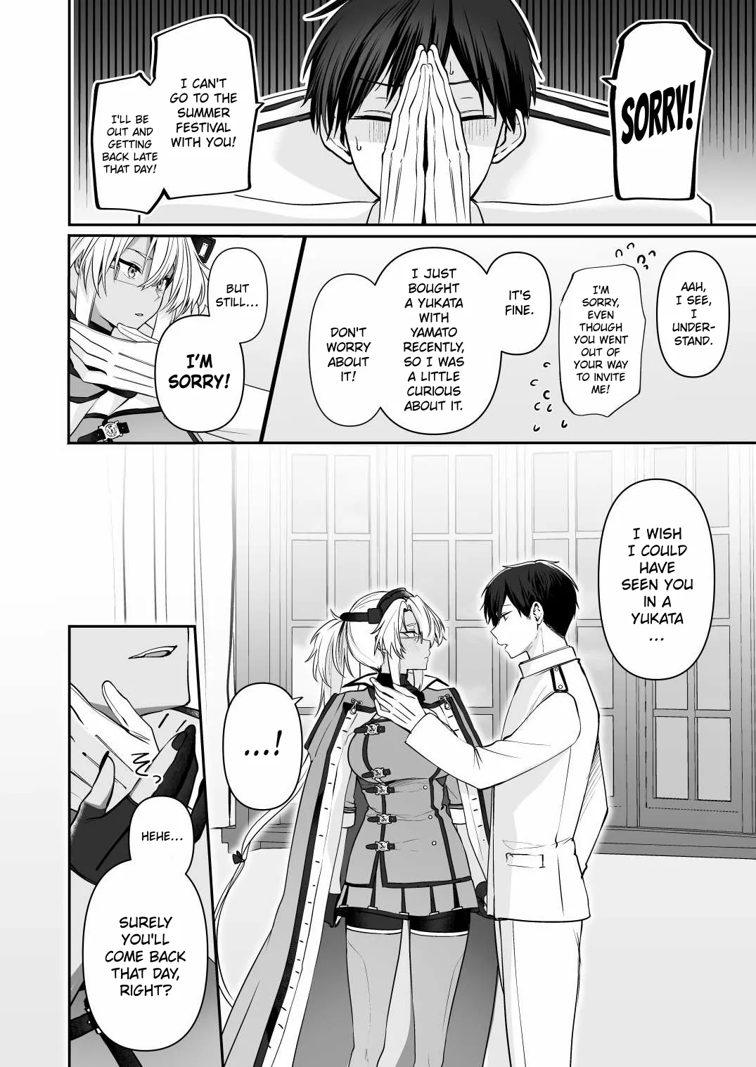 Musashi-san no Yoru Jijou Yukata to Shirushi-hen | Musashi’s Nighttime Affairs -Yukata &amp; Love Marks Chapter- page 4 full