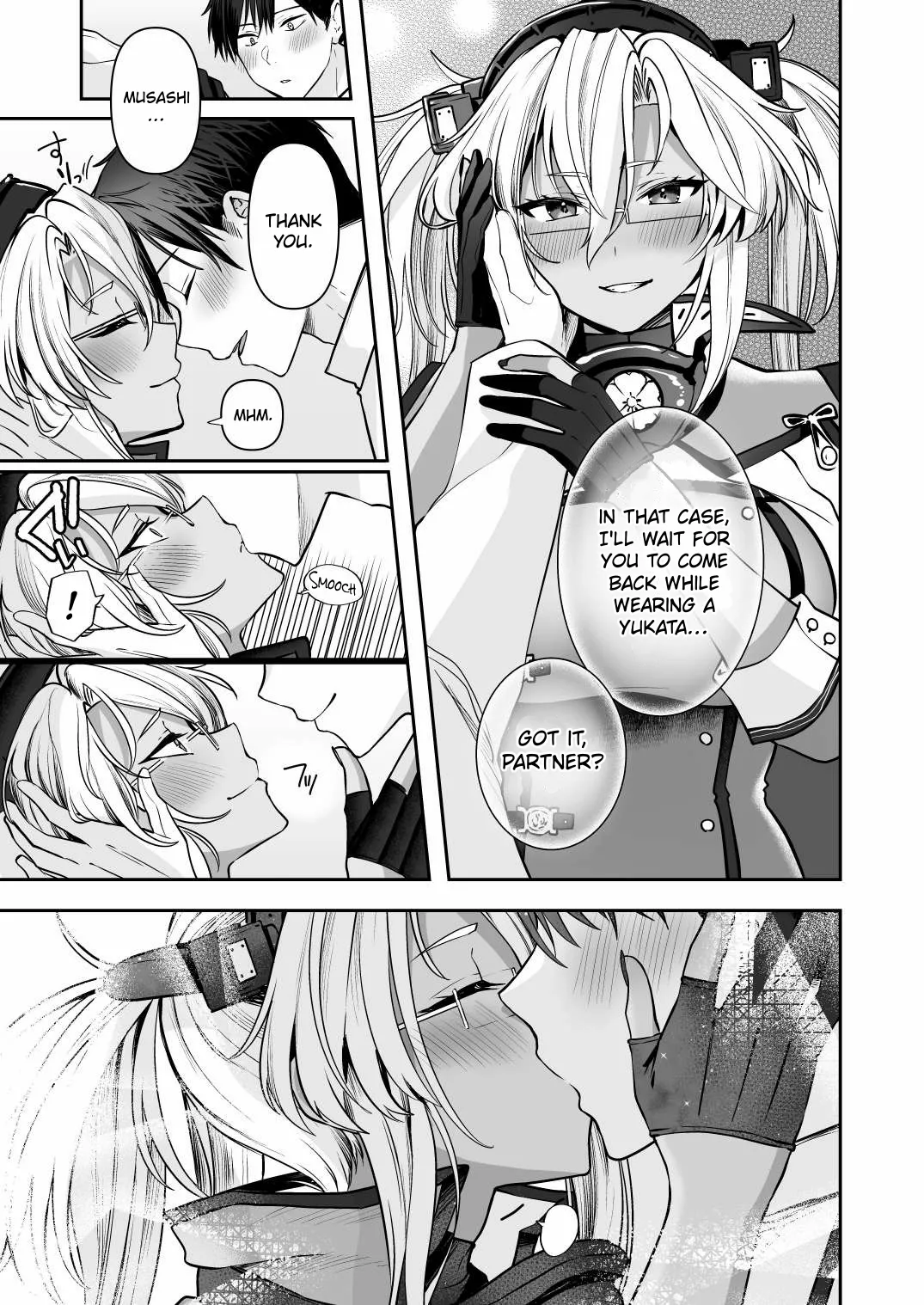 Musashi-san no Yoru Jijou Yukata to Shirushi-hen | Musashi’s Nighttime Affairs -Yukata &amp; Love Marks Chapter- page 5 full