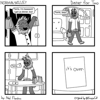Normalsville? and Flubbersville by Freoncat and TheFlubbernator cover