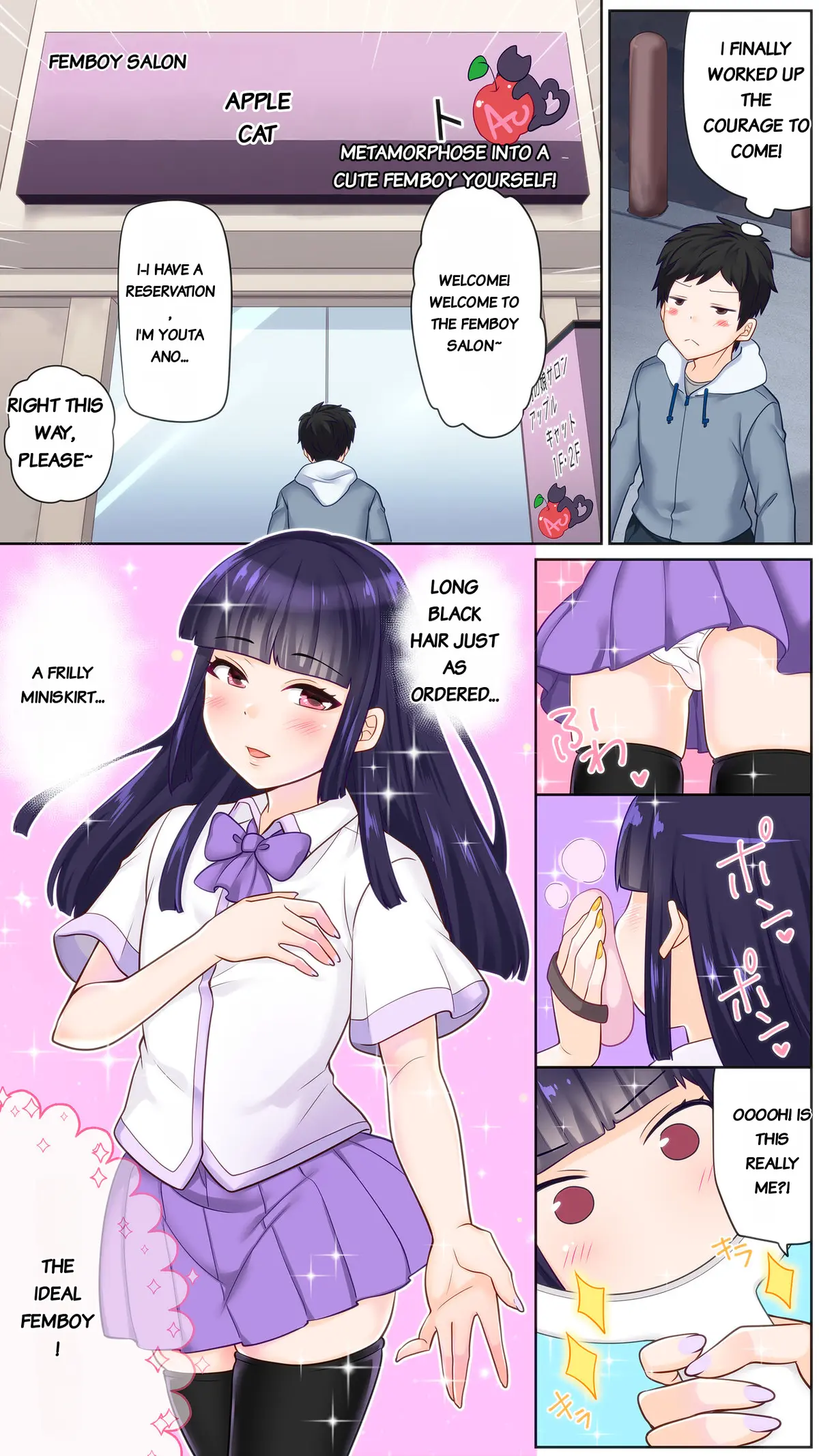 My Nipples Were Developed at my First Crossdressing Salon page 2 full