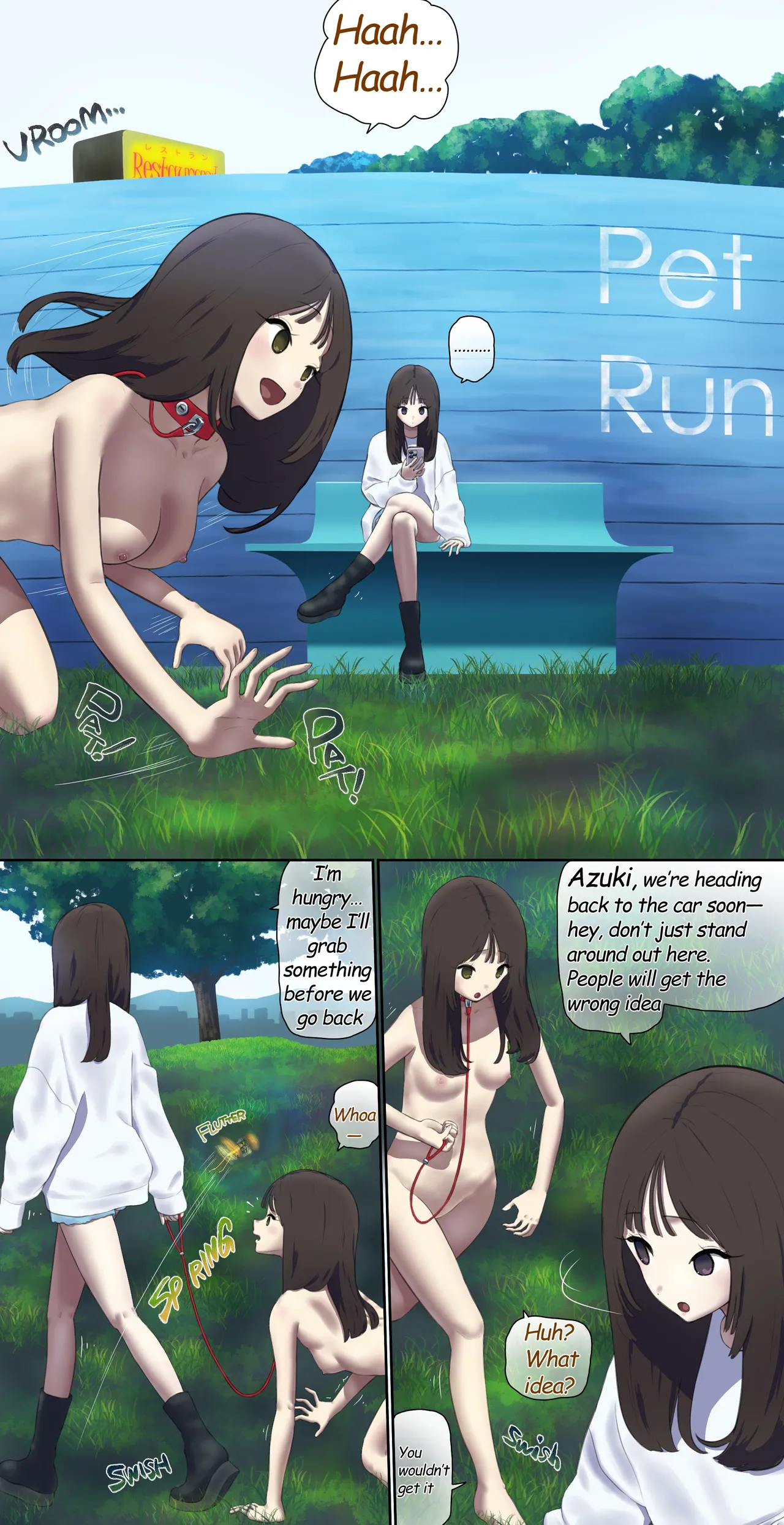 Amnesia and the Clone Pet page 1 full