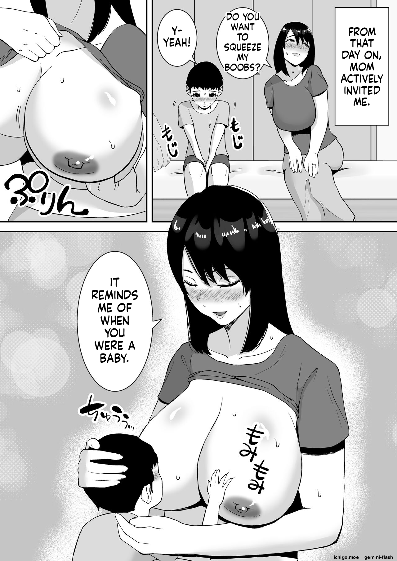 A story about how, despite being all lovey-dovey with my mom, she's having wild sex with my teacher. page 9 full