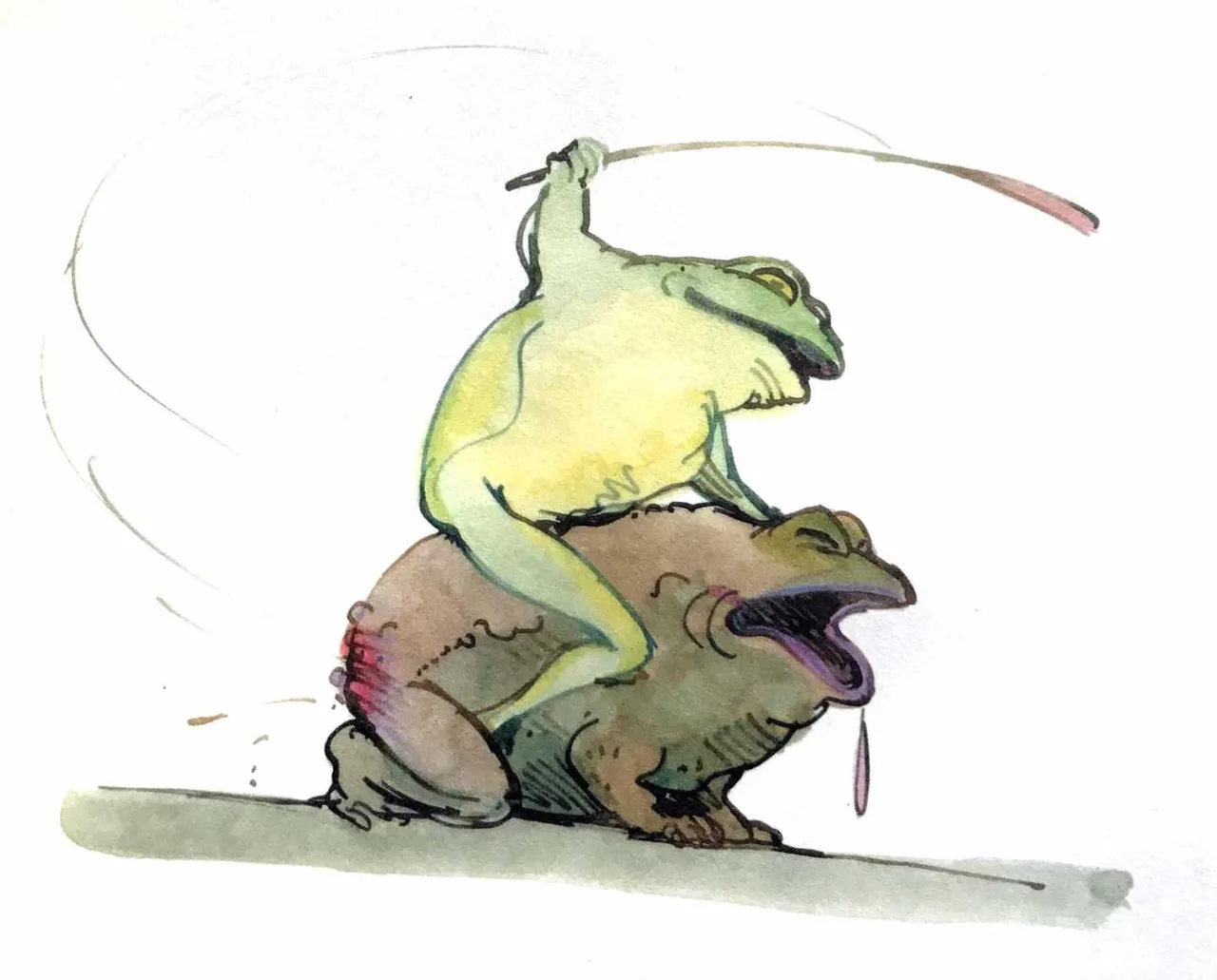 Tomi Ungerer - The Joy of Frogs page 2 full
