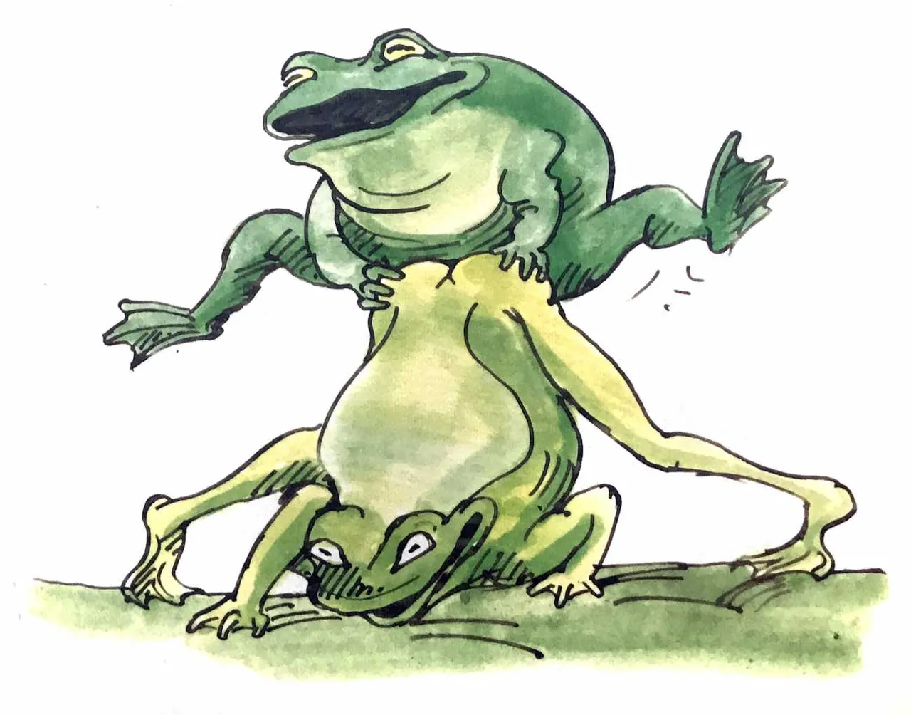 Tomi Ungerer - The Joy of Frogs page 4 full