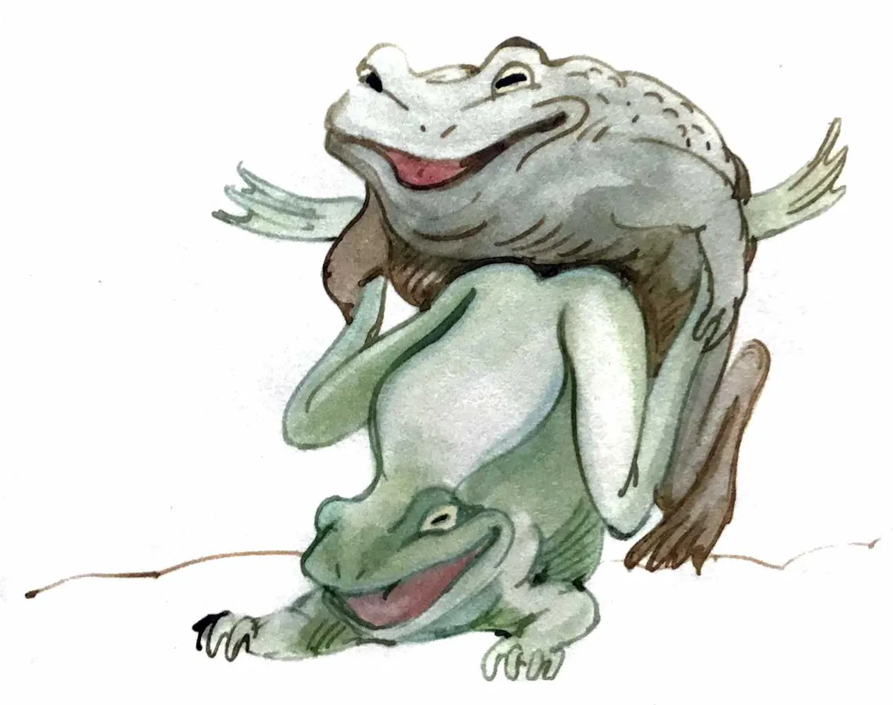 Tomi Ungerer - The Joy of Frogs page 8 full