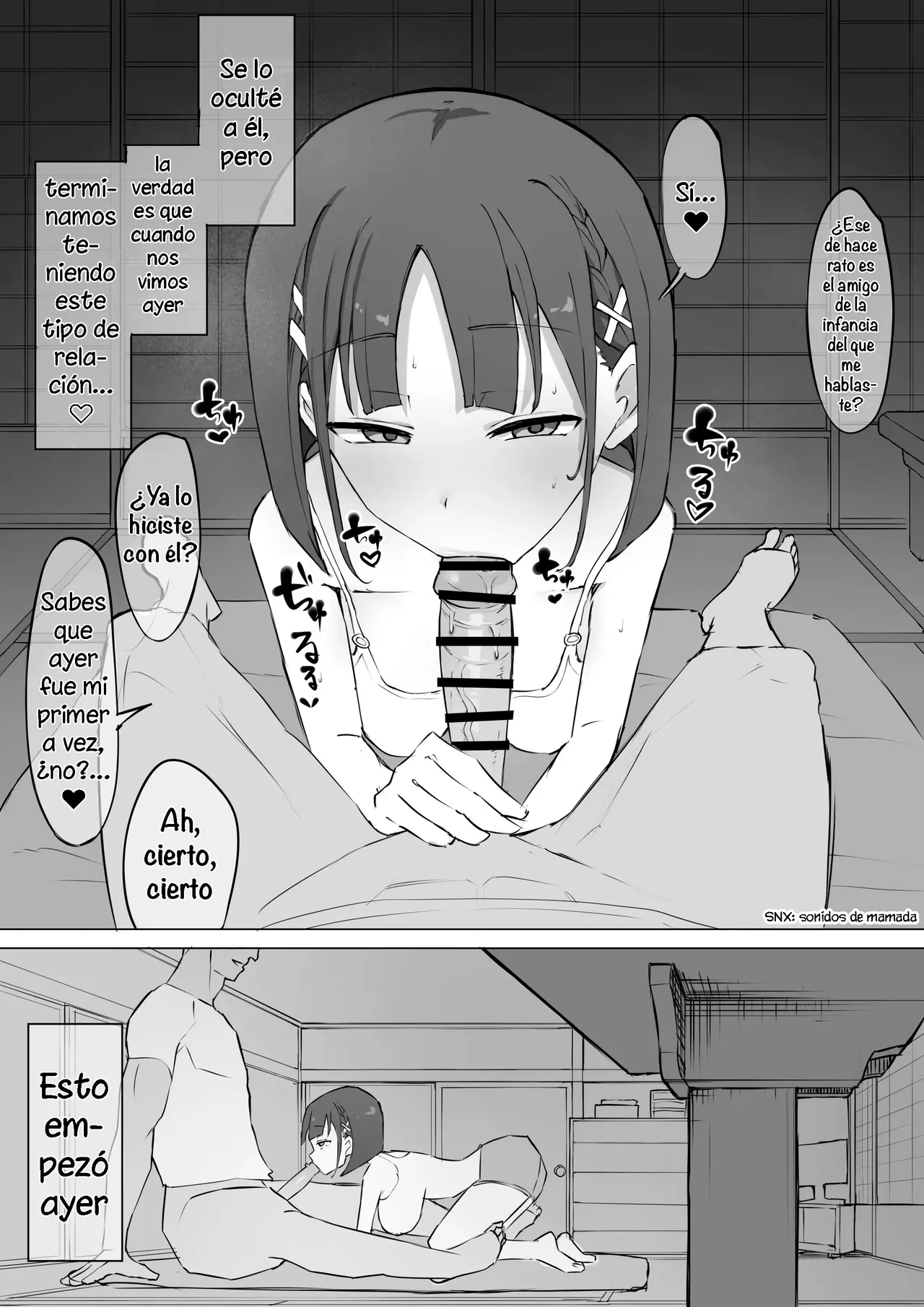 Osananajimi no Himitsu｜El secreto de mi amiga de la infancia page 9 full