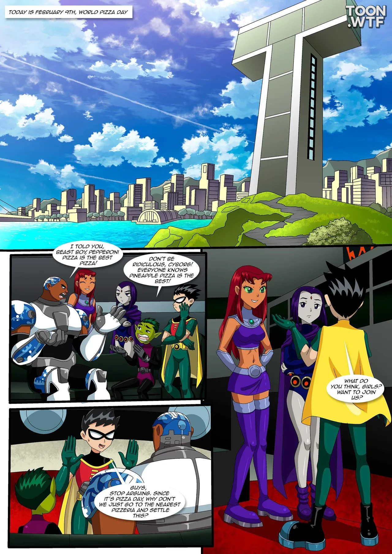 Between Shadows and Titans  ONGOING page 2 full