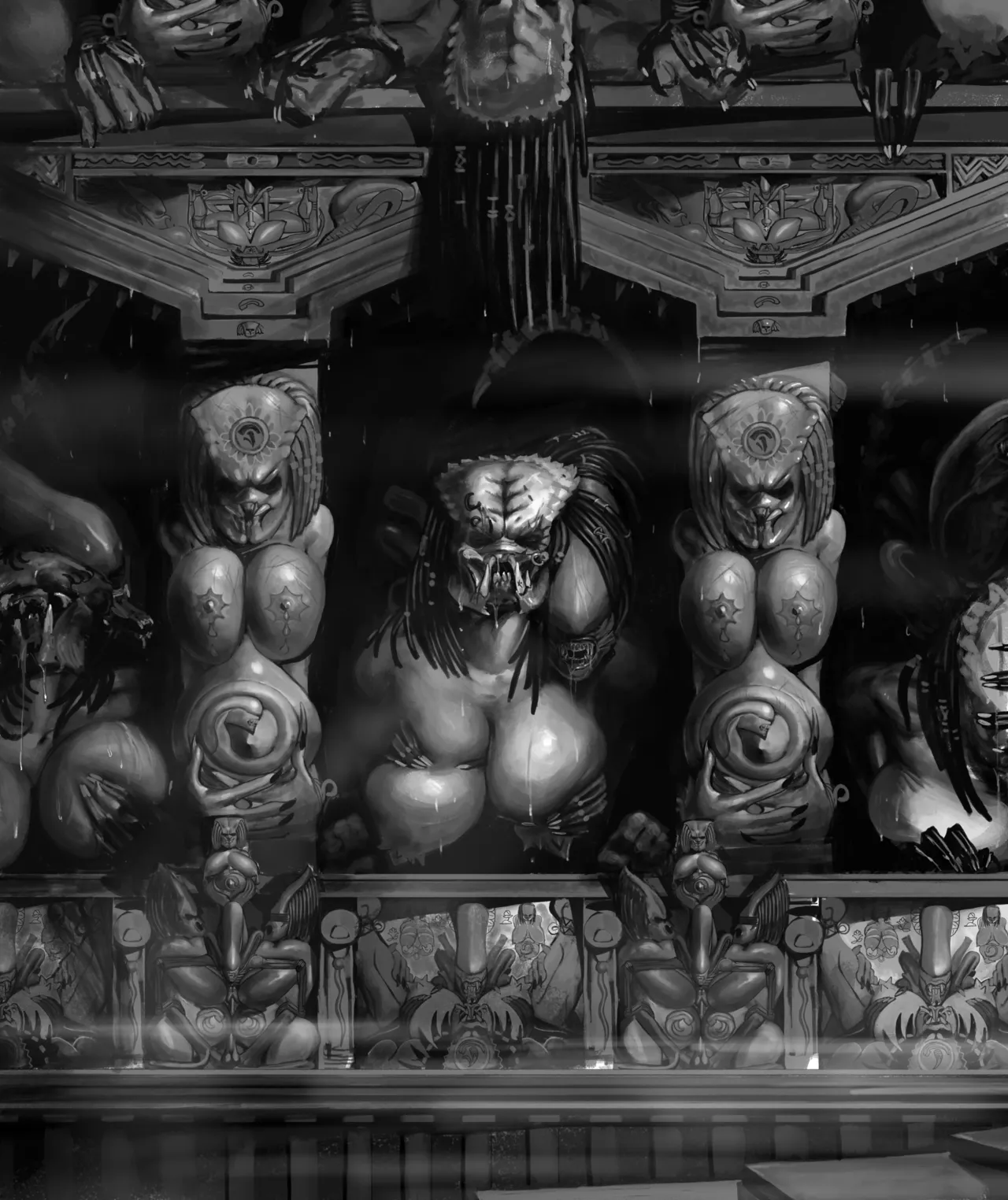 Rogue Female Yautja Clan page 10 full