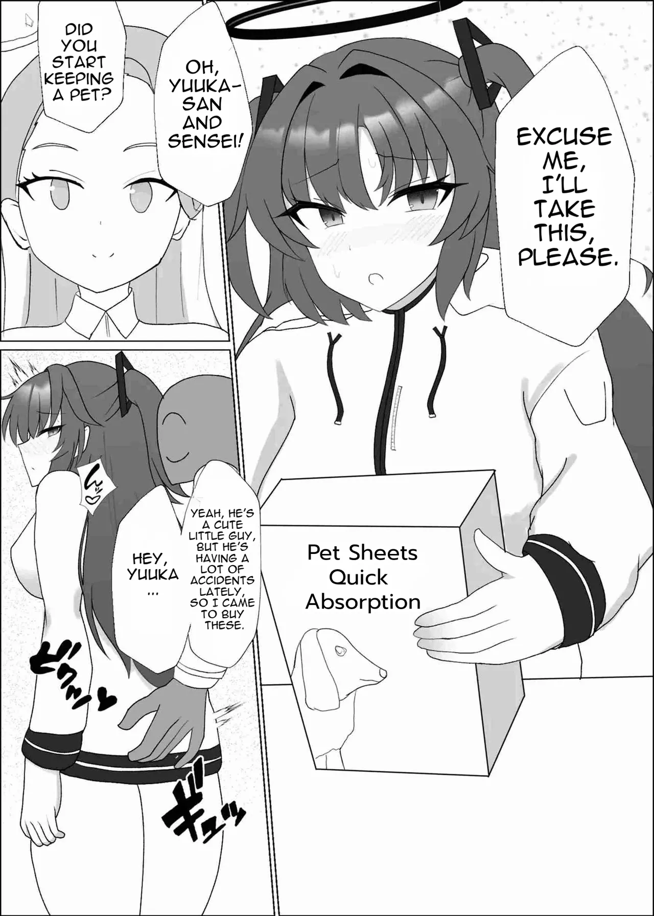 Yuuka to sensei no himitsu page 3 full