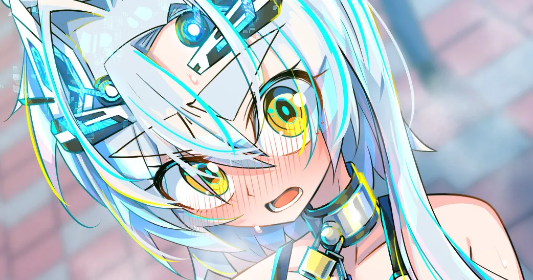 【Skeb絵】馬之助ちゃん野外クリリード・差分 page 1 full