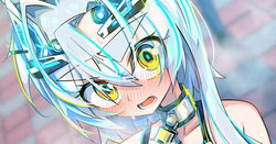 【Skeb絵】馬之助ちゃん野外クリリード・差分