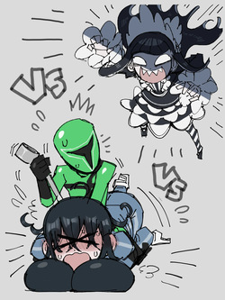 Green vs. Chijim-kun &amp; Mureru-chan