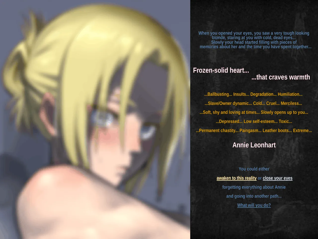 Choose your Owner: Attack on Titan edition page 5 full
