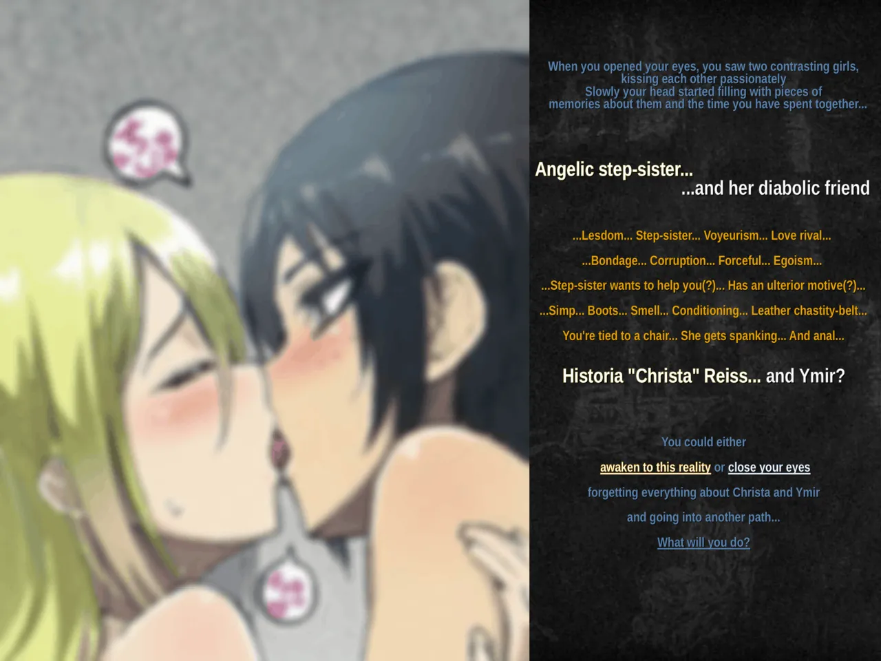 Choose your Owner: Attack on Titan edition page 7 full