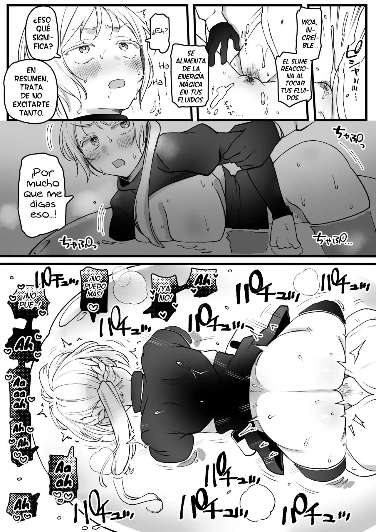 Una oneesan a la que se le metió un slime - Slime ga Tainai ni Haitte Shimatta Onee-san page 3 full