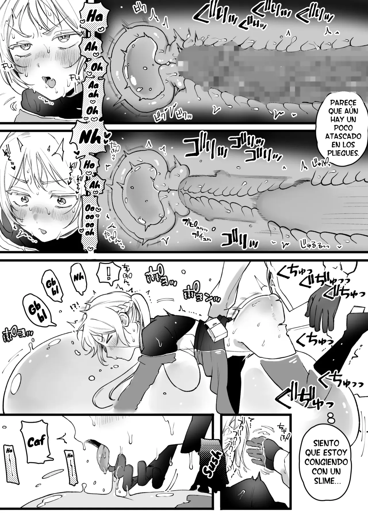 Una oneesan a la que se le metió un slime - Slime ga Tainai ni Haitte Shimatta Onee-san page 4 full