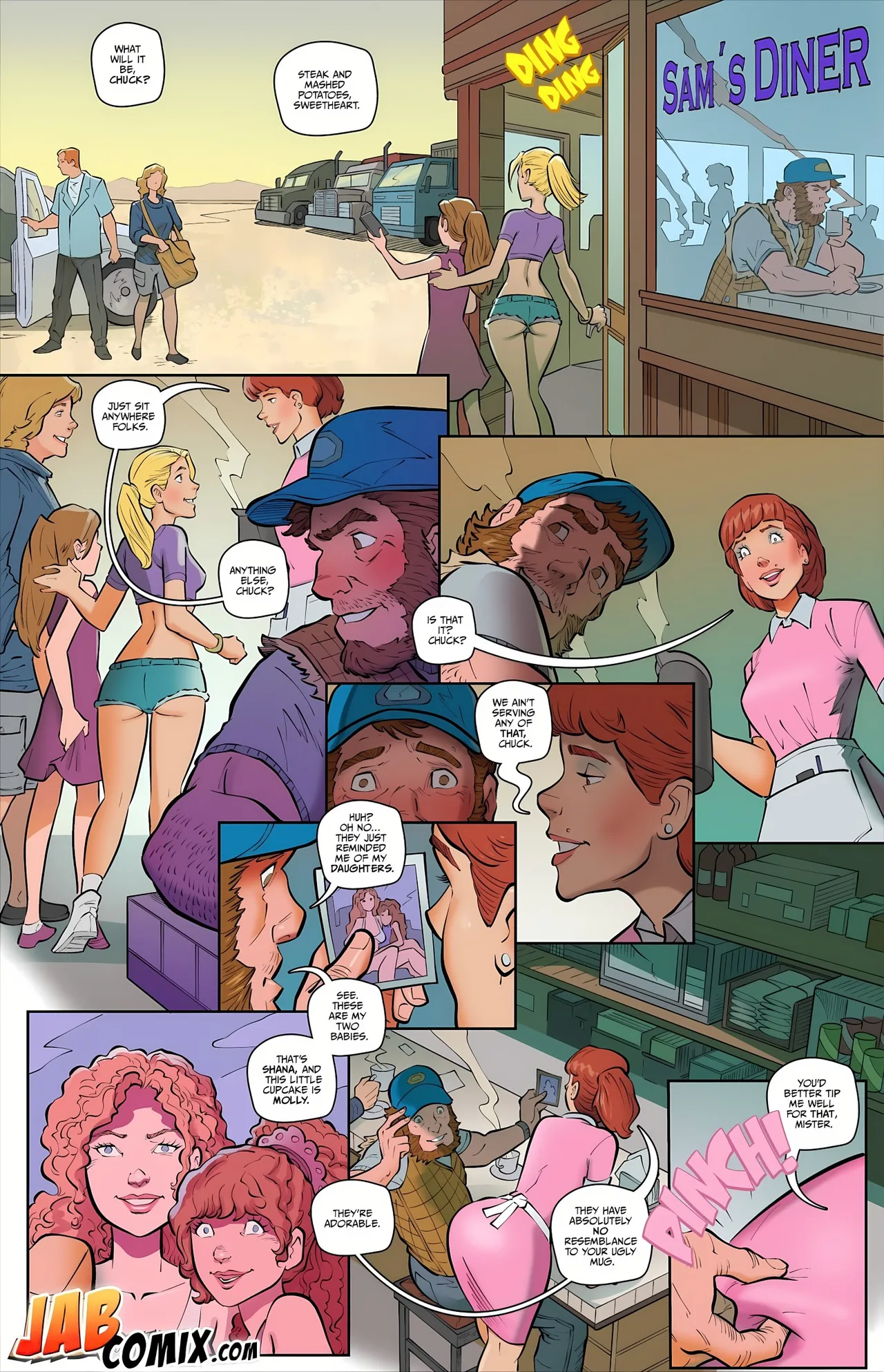 My Stripper Daughter #1 page 2 full