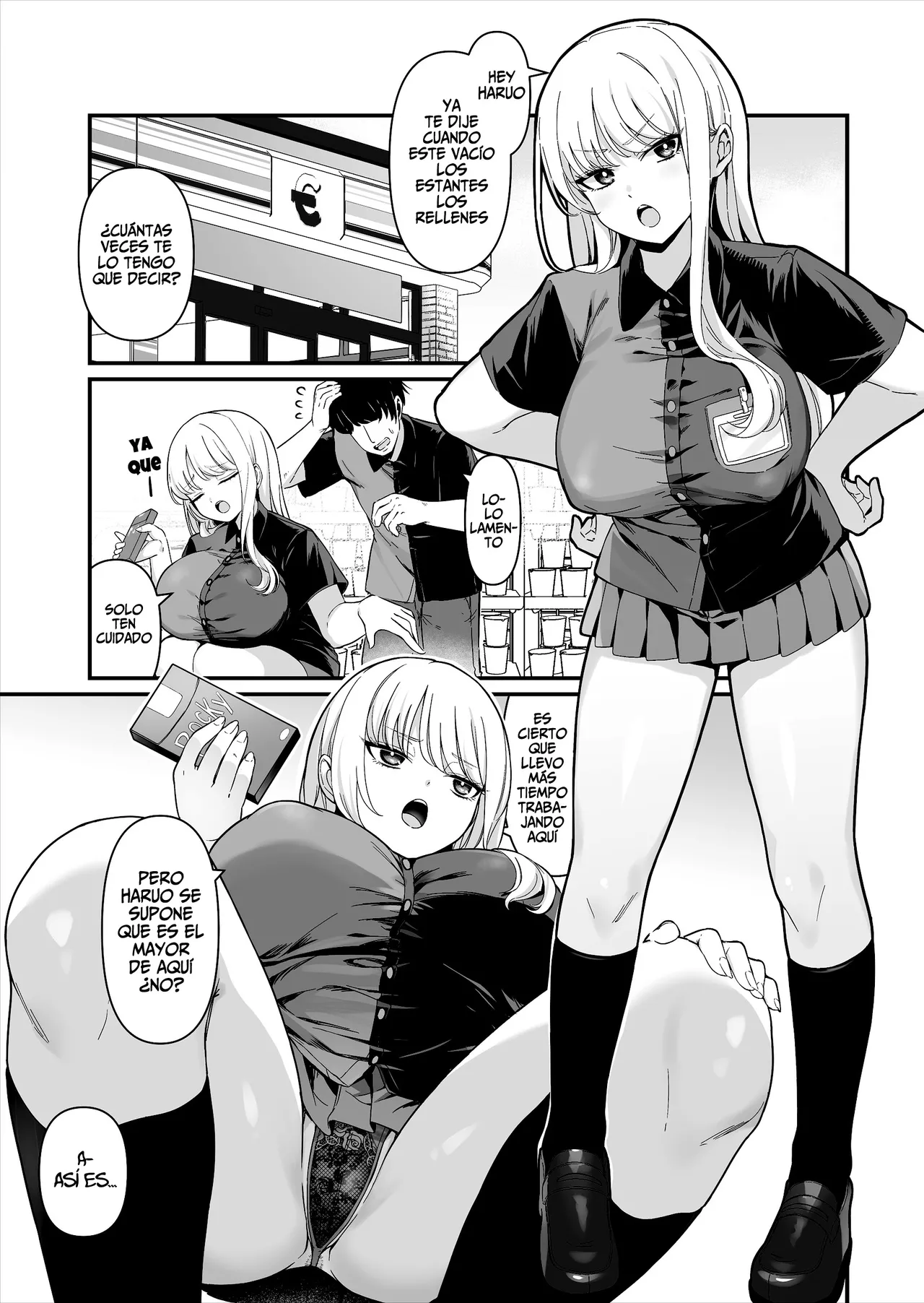 Kareshi Mochi Kyonyuu Beit Gal to Mechakucha Sex shita Hanashi page 2 full