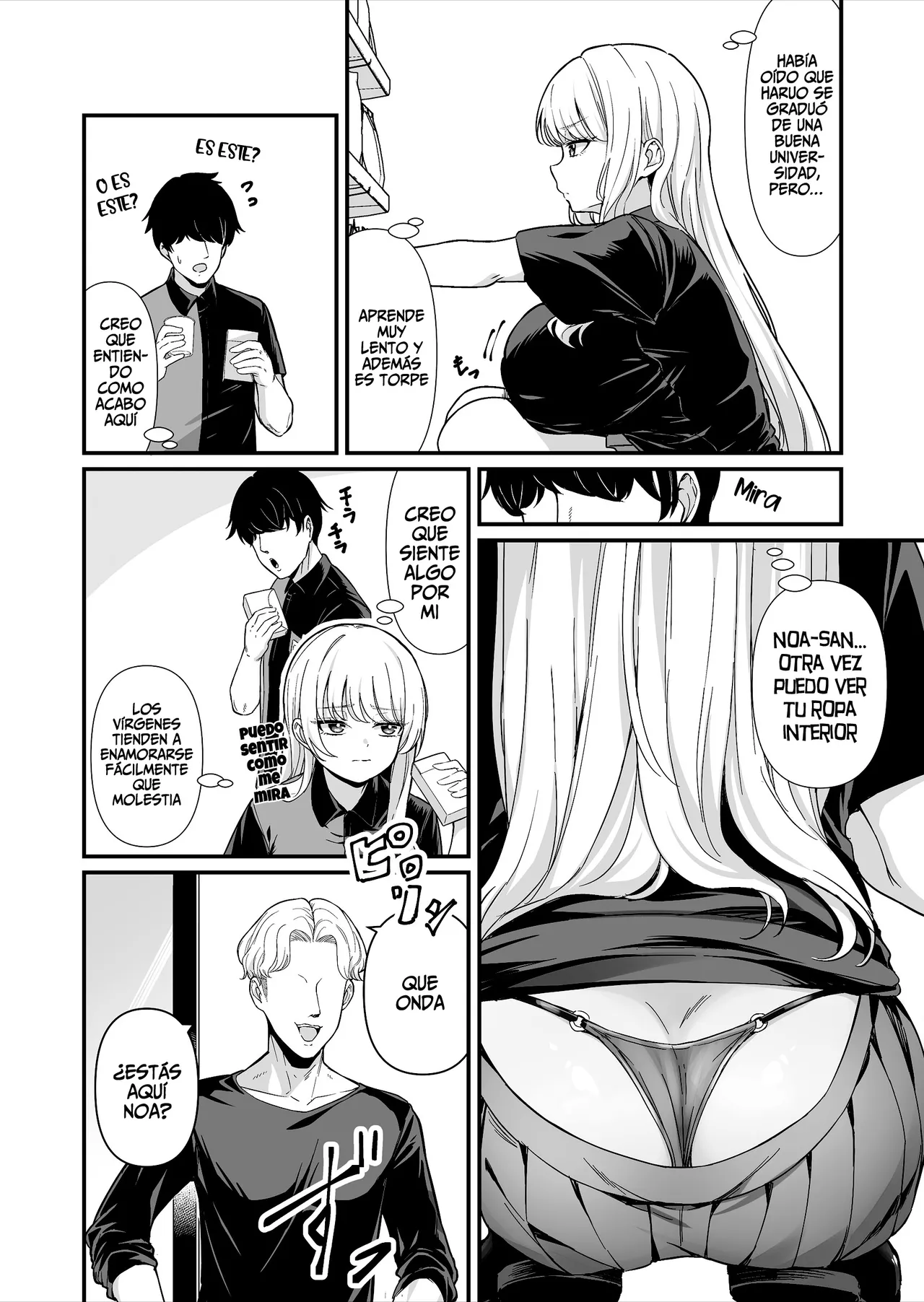 Kareshi Mochi Kyonyuu Beit Gal to Mechakucha Sex shita Hanashi page 3 full