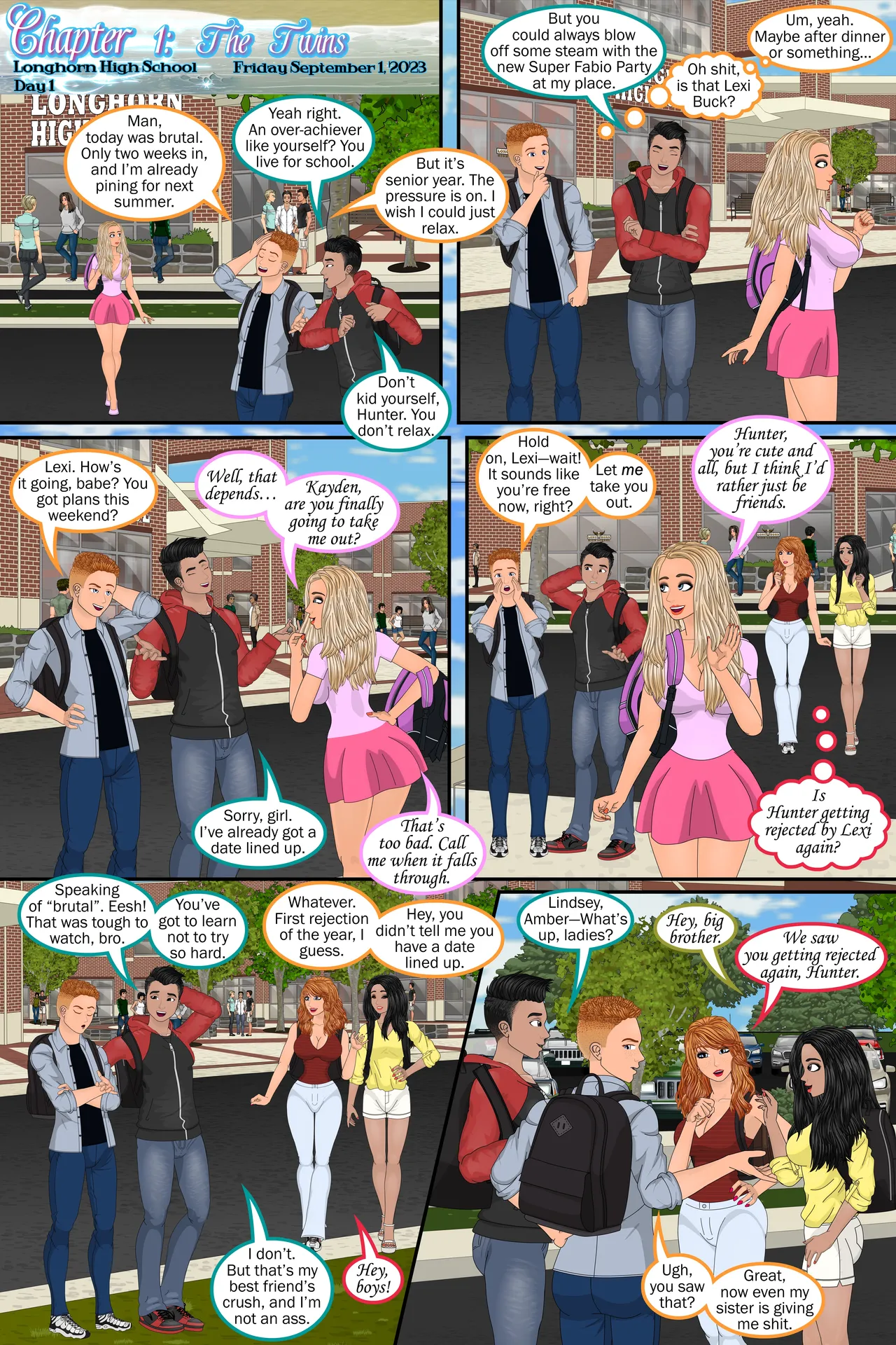 Exchange Siblings page 1 full
