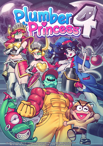 Plumber + Princess 4 cover