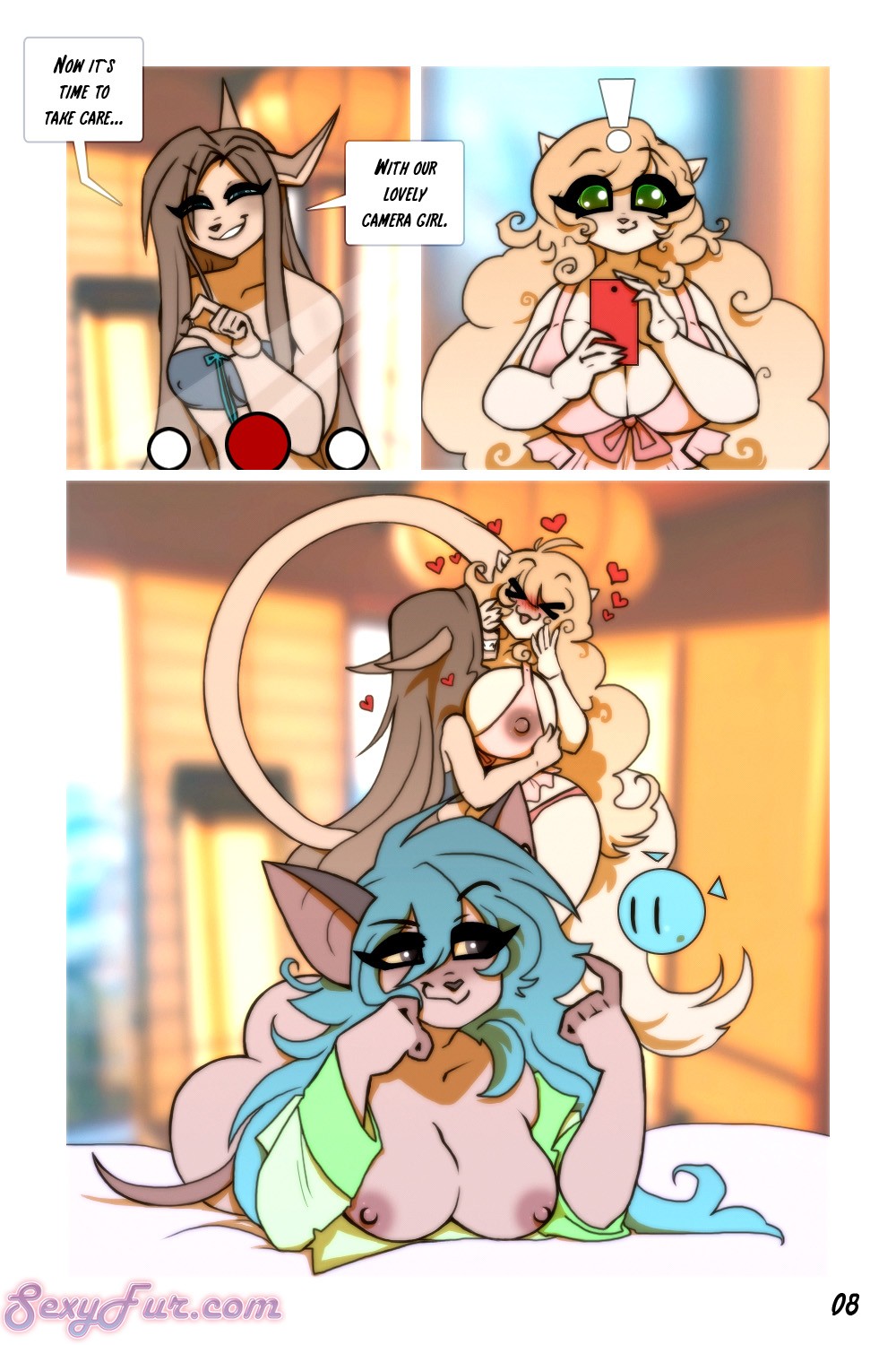 Pajama Party page 8 full