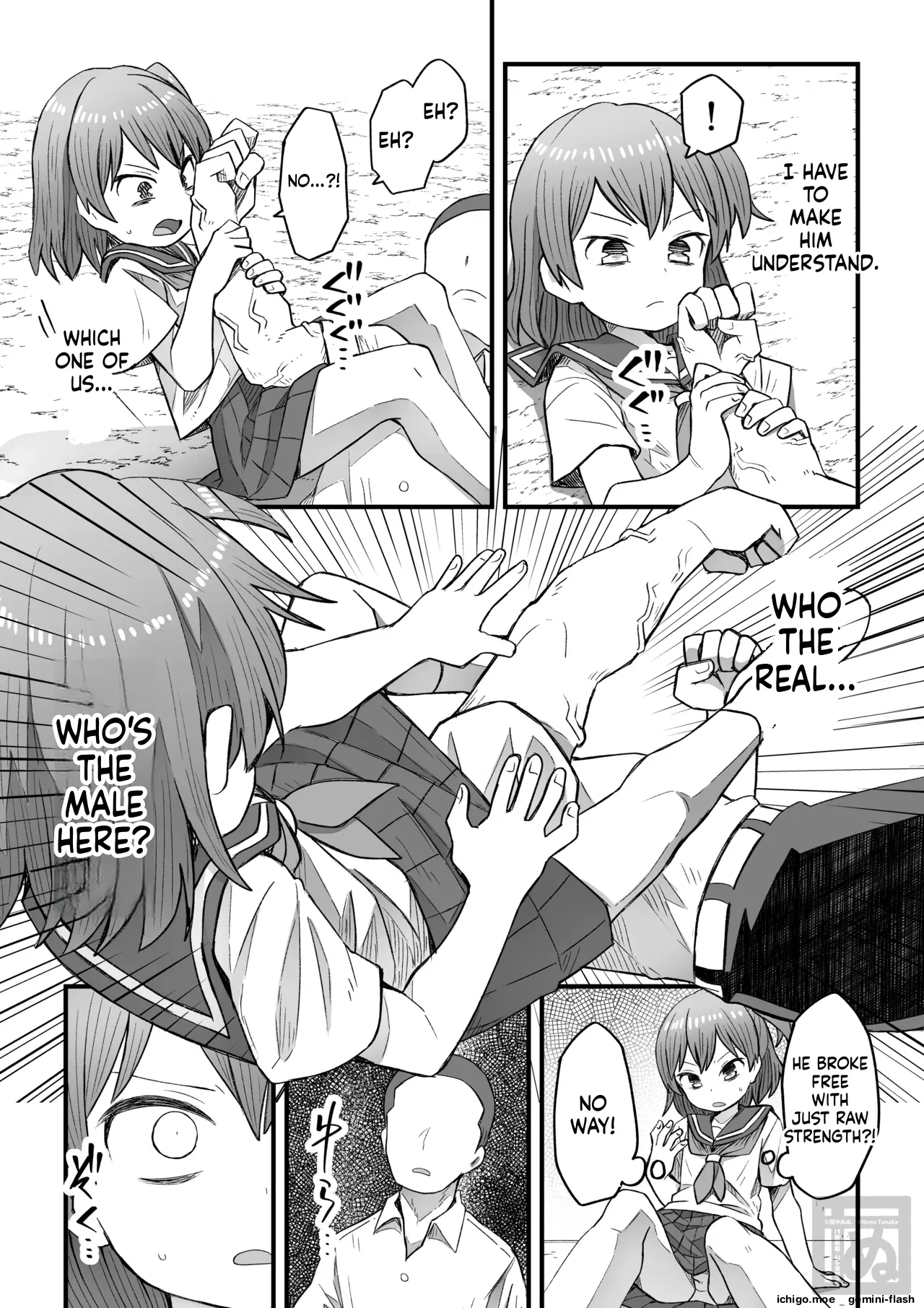 Namaiki na Otokonoko o Wakaraseru Hanashi Zenpen | A Story About Teaching a Sassy Cross-Dressing Boy a Lesson – Part 1 page 5 full