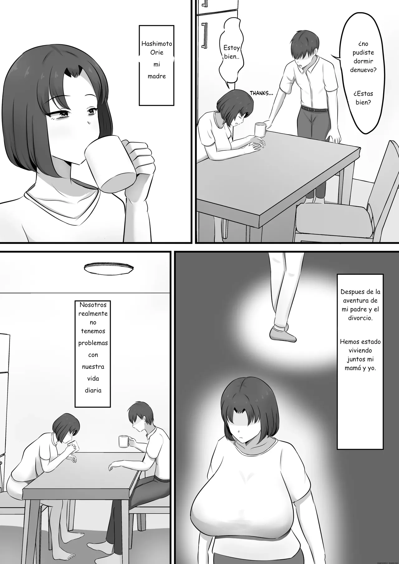 Yokkyuufuman de Fuminshou no Haha ni Yobai shita Hanashi page 3 full