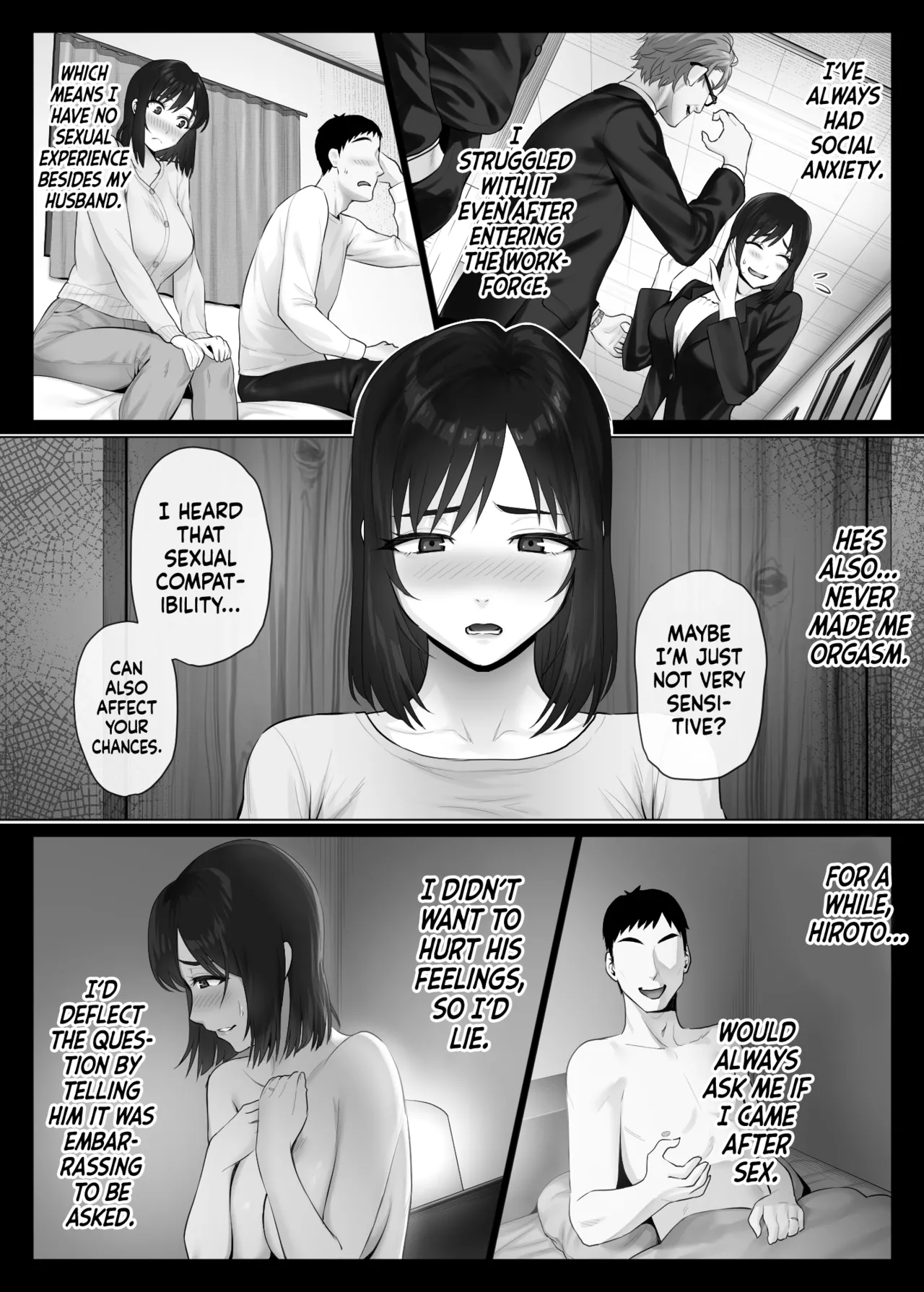 LeveChi na Swapping 2 ~Hatsu Zecchou de Iki Kuruu Tsuma Hen~ | Swinging With the Pros 2: A Housewife's First Orgasm page 5 full