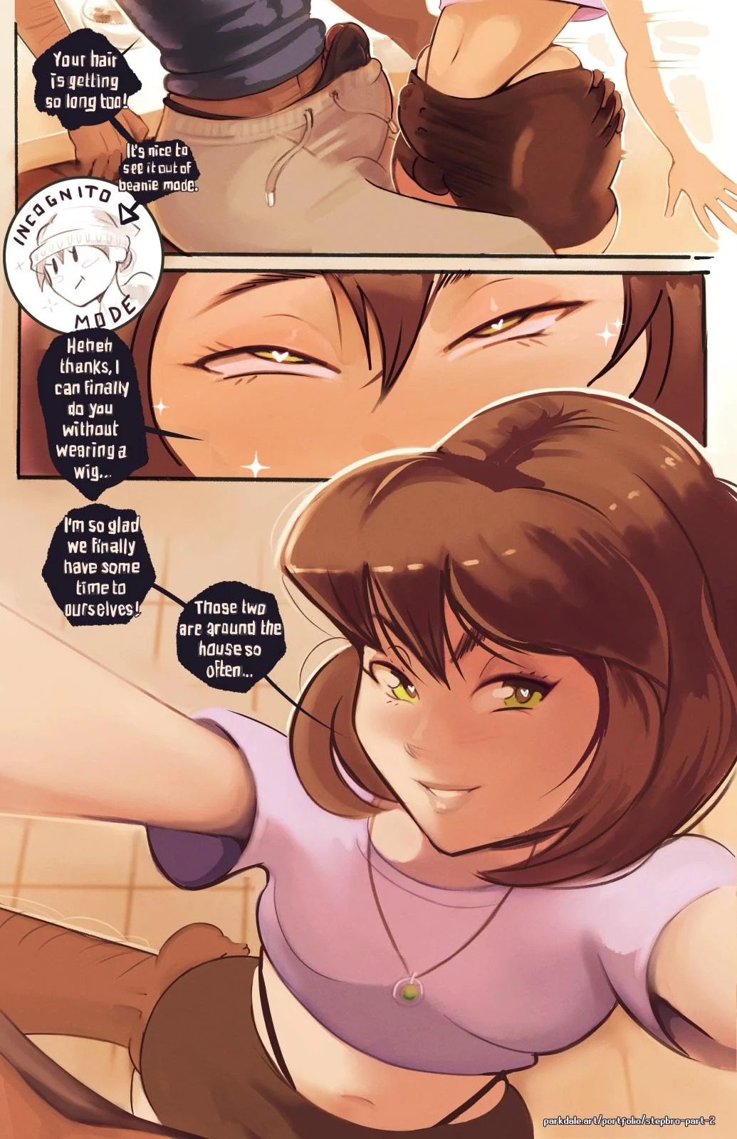 Stepbro Caught Me Crossdressing! Part 2 page 6 full