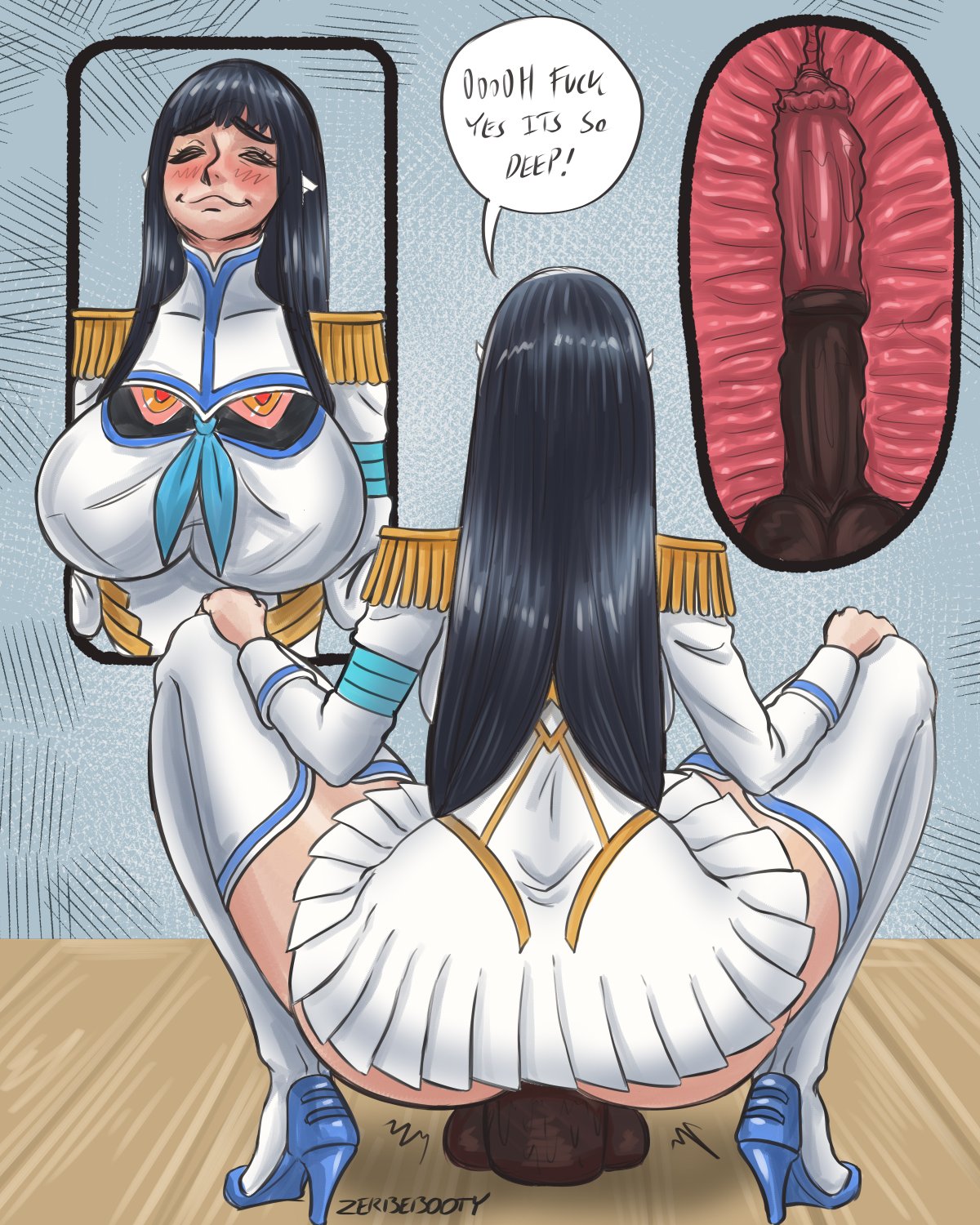 Satsuki's Horsecock Challenge page 5 full