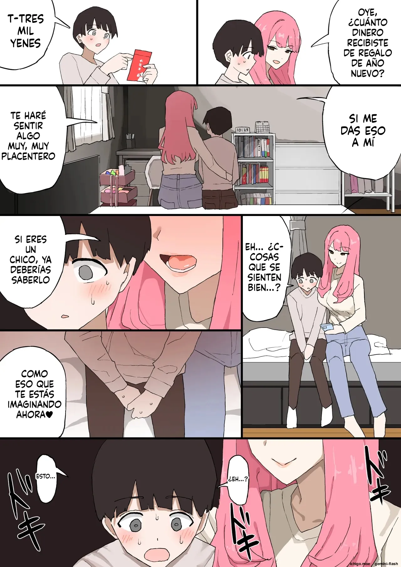 Kinjo no Onee-chan ni Otoshidama Watashite Hamedori Misete Morau Hanashi page 7 full
