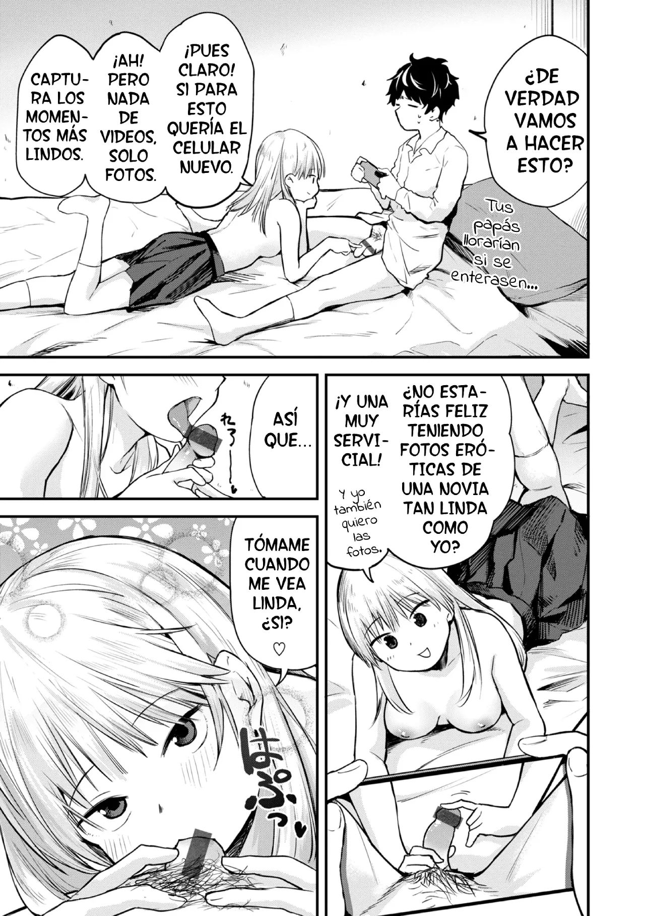 Fotos Sexuales Caseras, ¿No? - Hamedori Desu Kedo? page 3 full