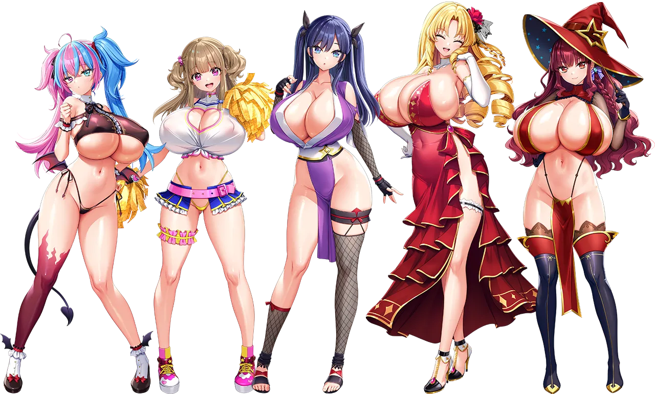 Motto! Haramase! Honoo no Oppai Isekai Oppai Spy Gakuen! Characters sets Part1 page 1 full