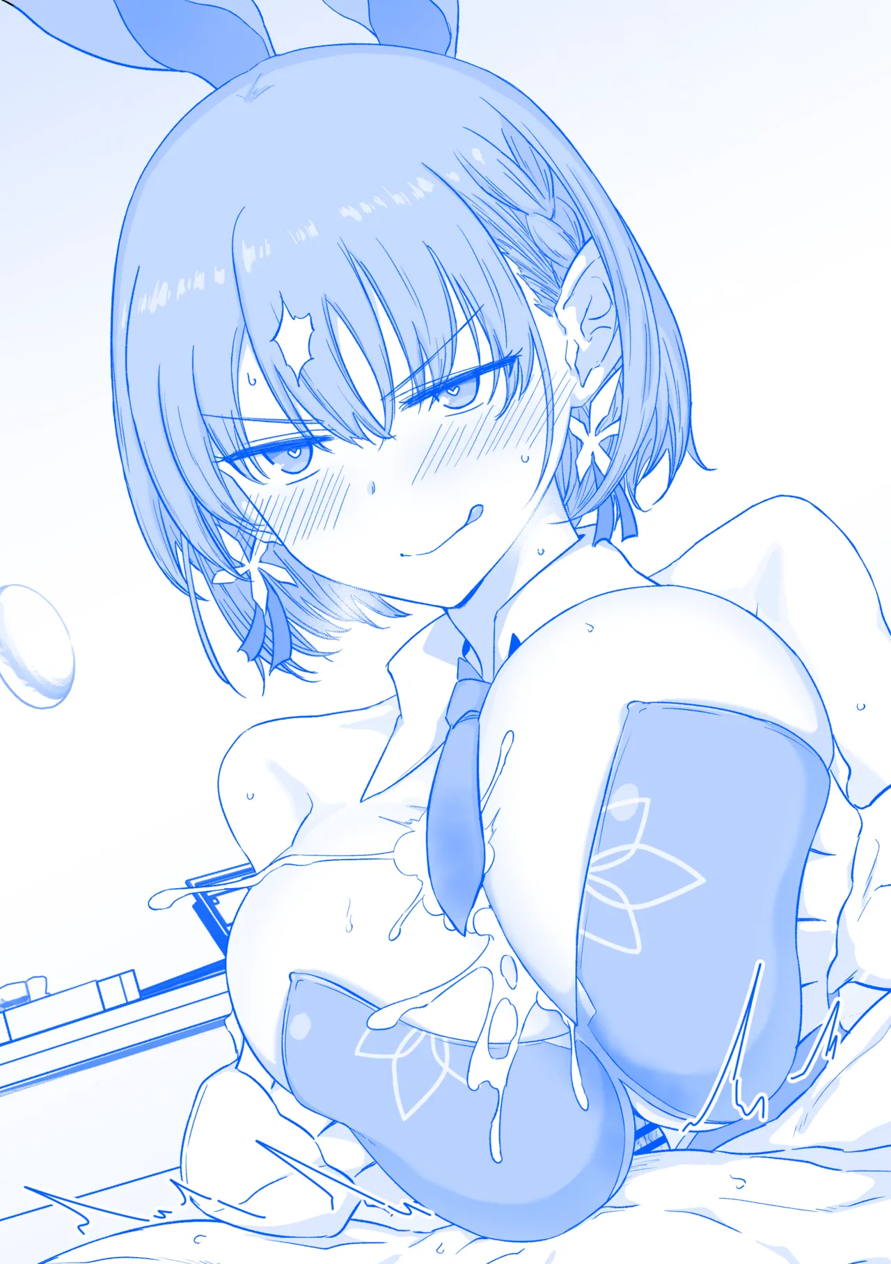 バニーアイちゃんの着衣パイズリ page 3 full