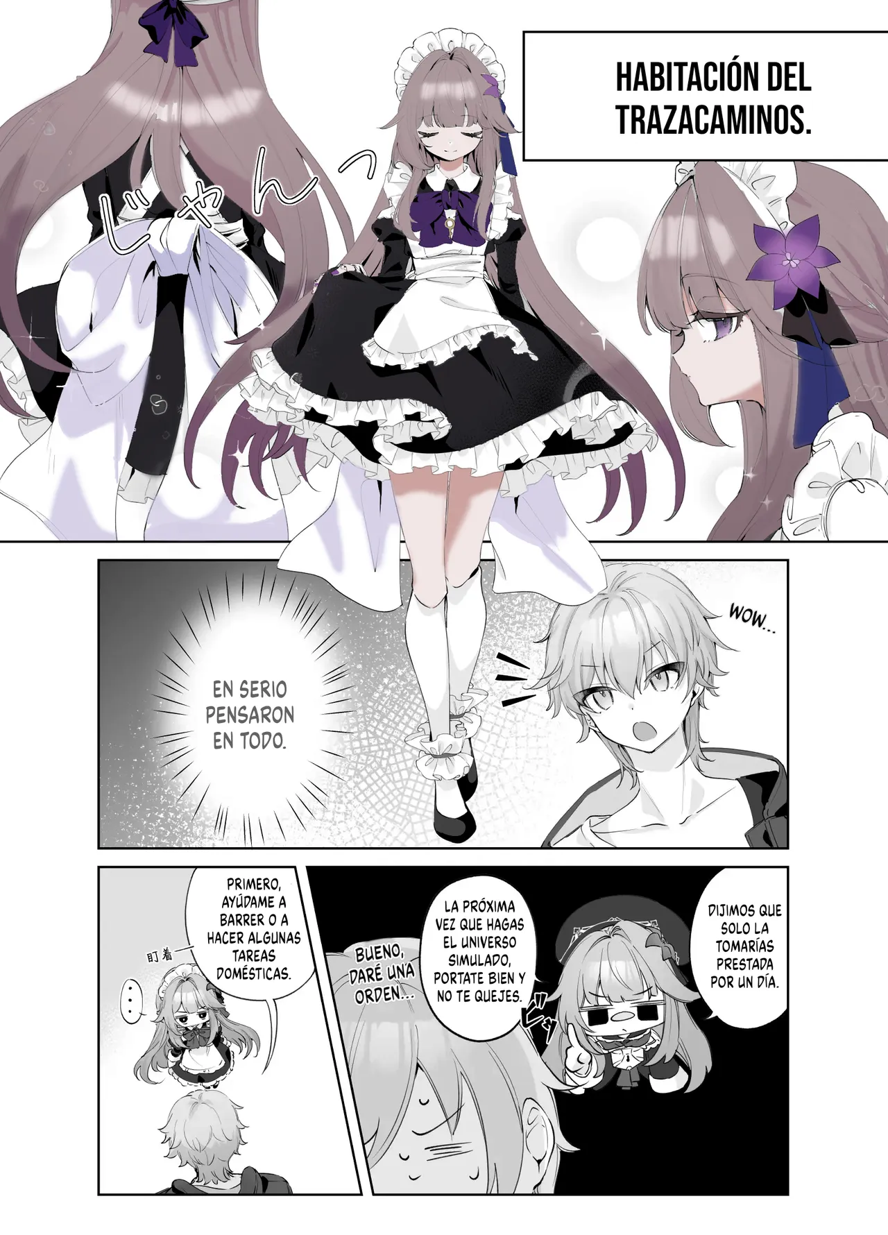 Una historia sobre ser atendido por alguien vestida de sirvienta page 5 full