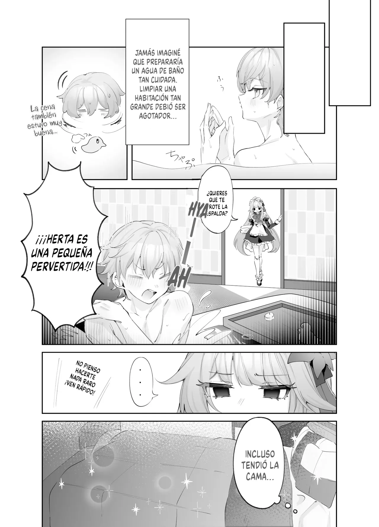Una historia sobre ser atendido por alguien vestida de sirvienta page 8 full