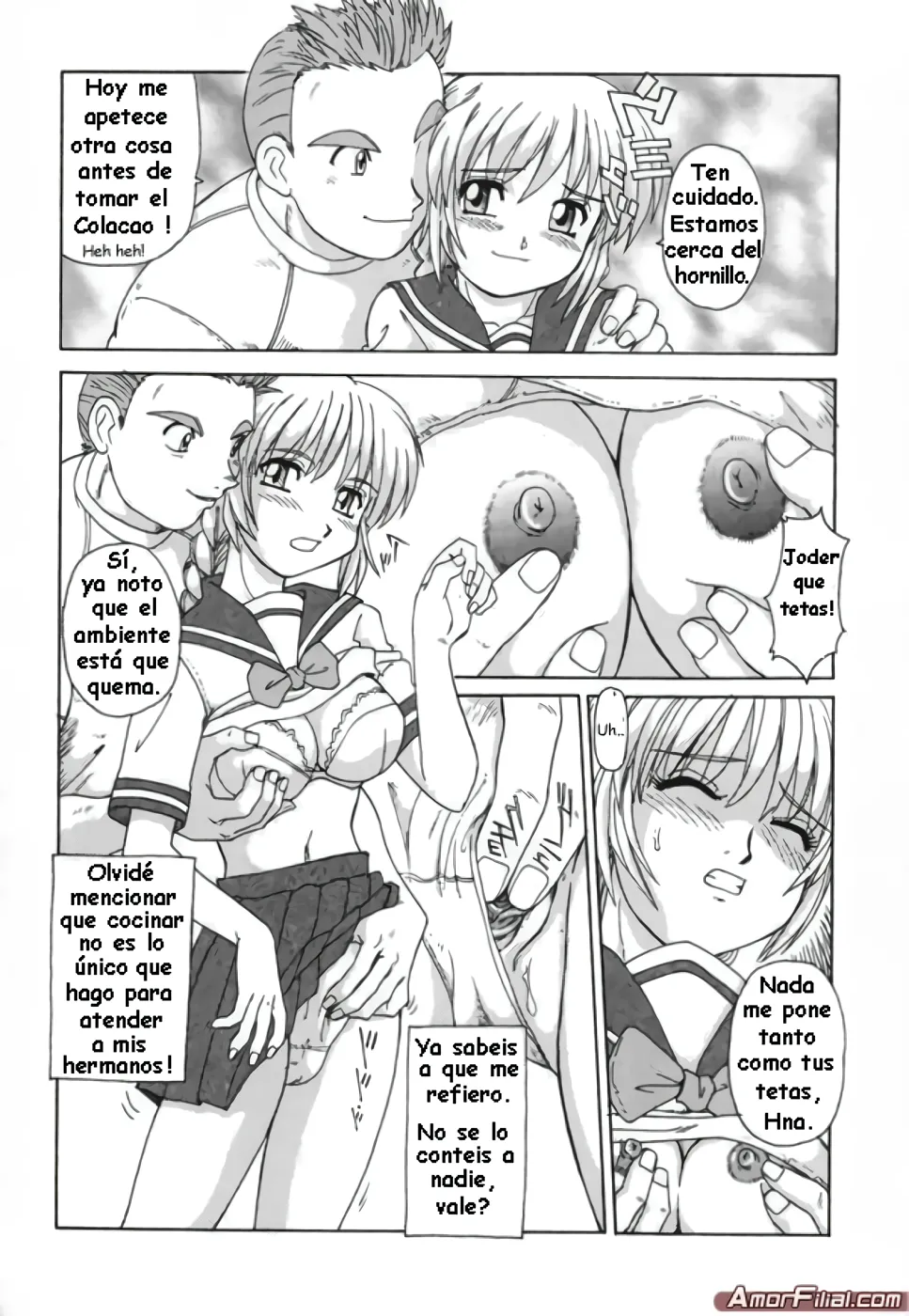 Taking care of the Boys / Ocupandose de los Chicos page 4 full