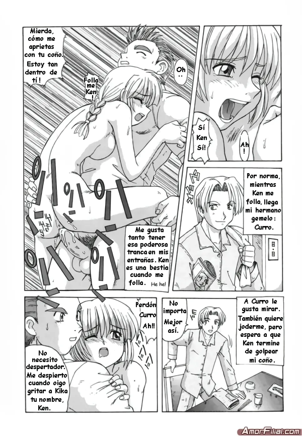 Taking care of the Boys / Ocupandose de los Chicos page 6 full