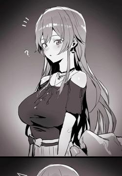 frnにドスケベ衣装を着てもらう絵