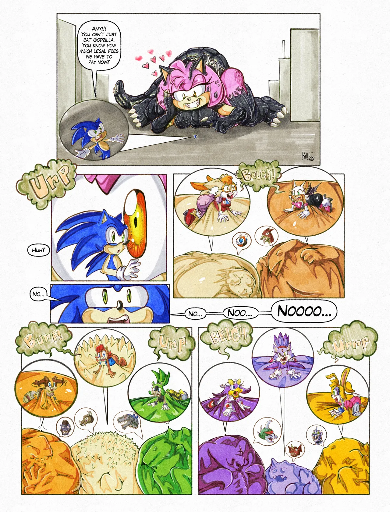 Destroy All Mobians page 1 full