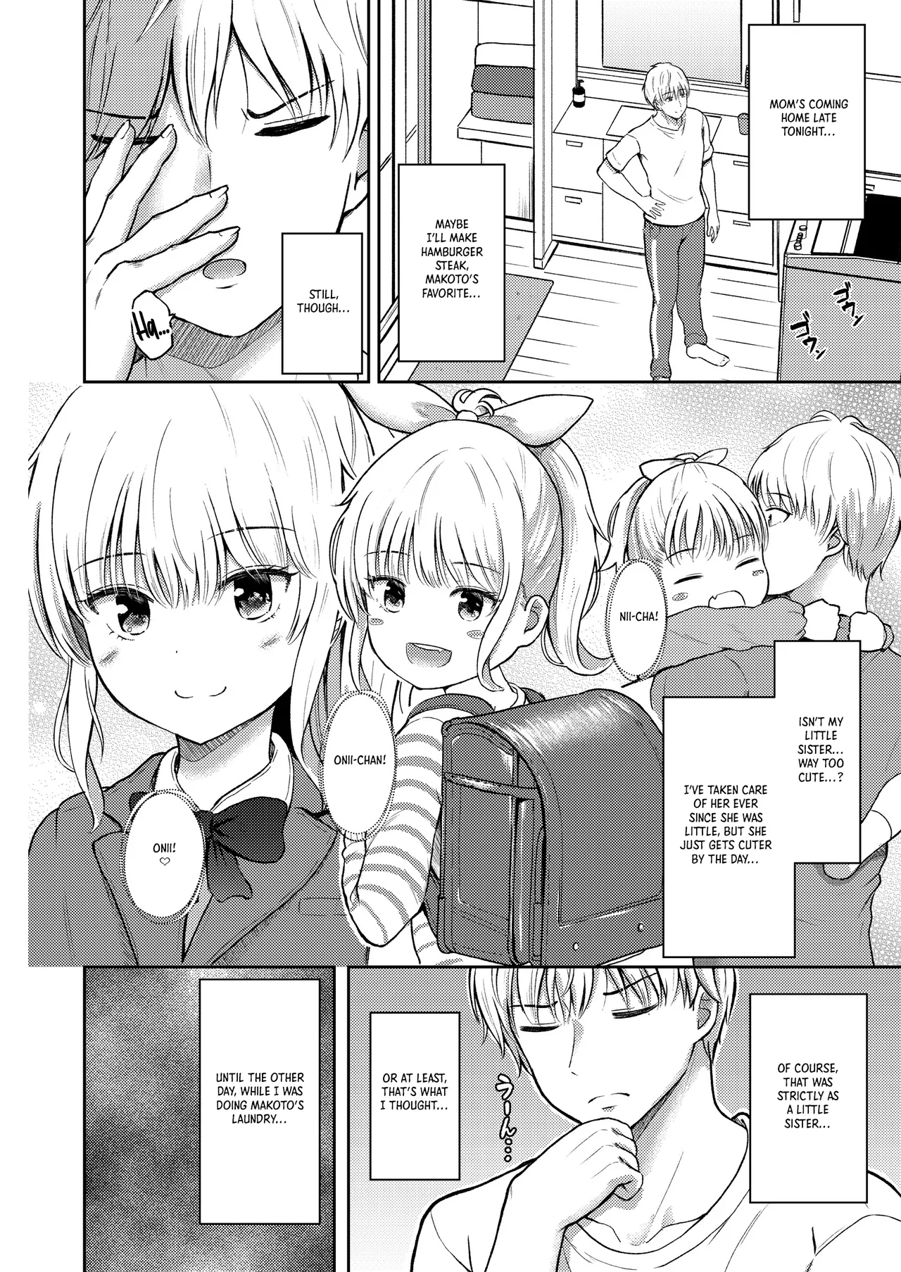 Oyasumi Sister Onii-chan wa Imouto no Nioi ga Ki ni Natte Shikatanai!｜Goodnight, Sister: My Little Sister's Scent Is Driving Me Crazy!! page 8 full