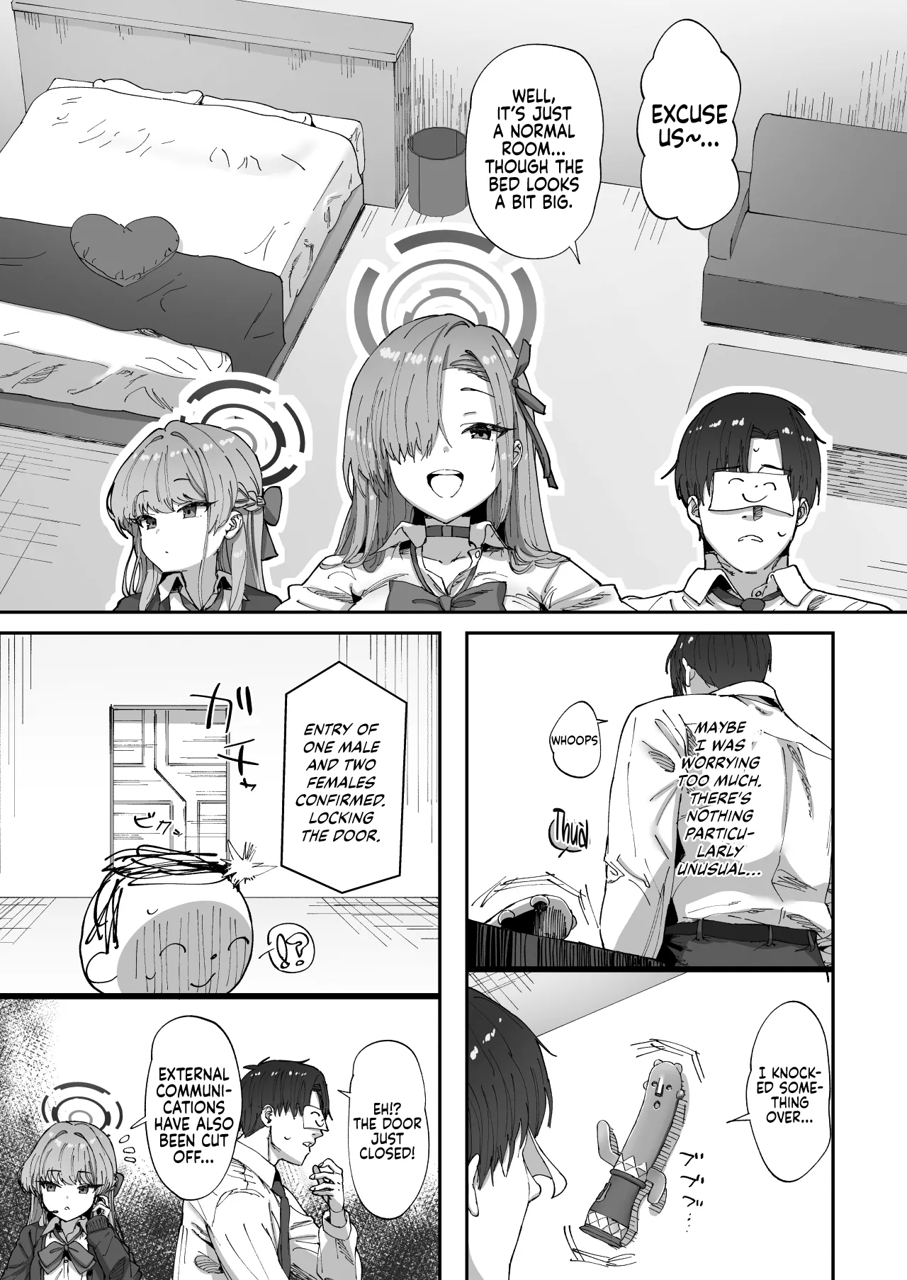 A Room You Can’t Leave Without Having Sex with Asuna &amp; Toki page 4 full