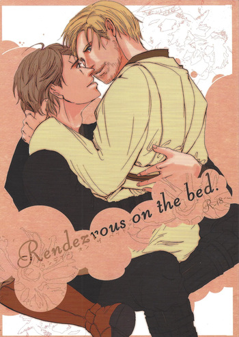 Rendezvous on the bed. cover