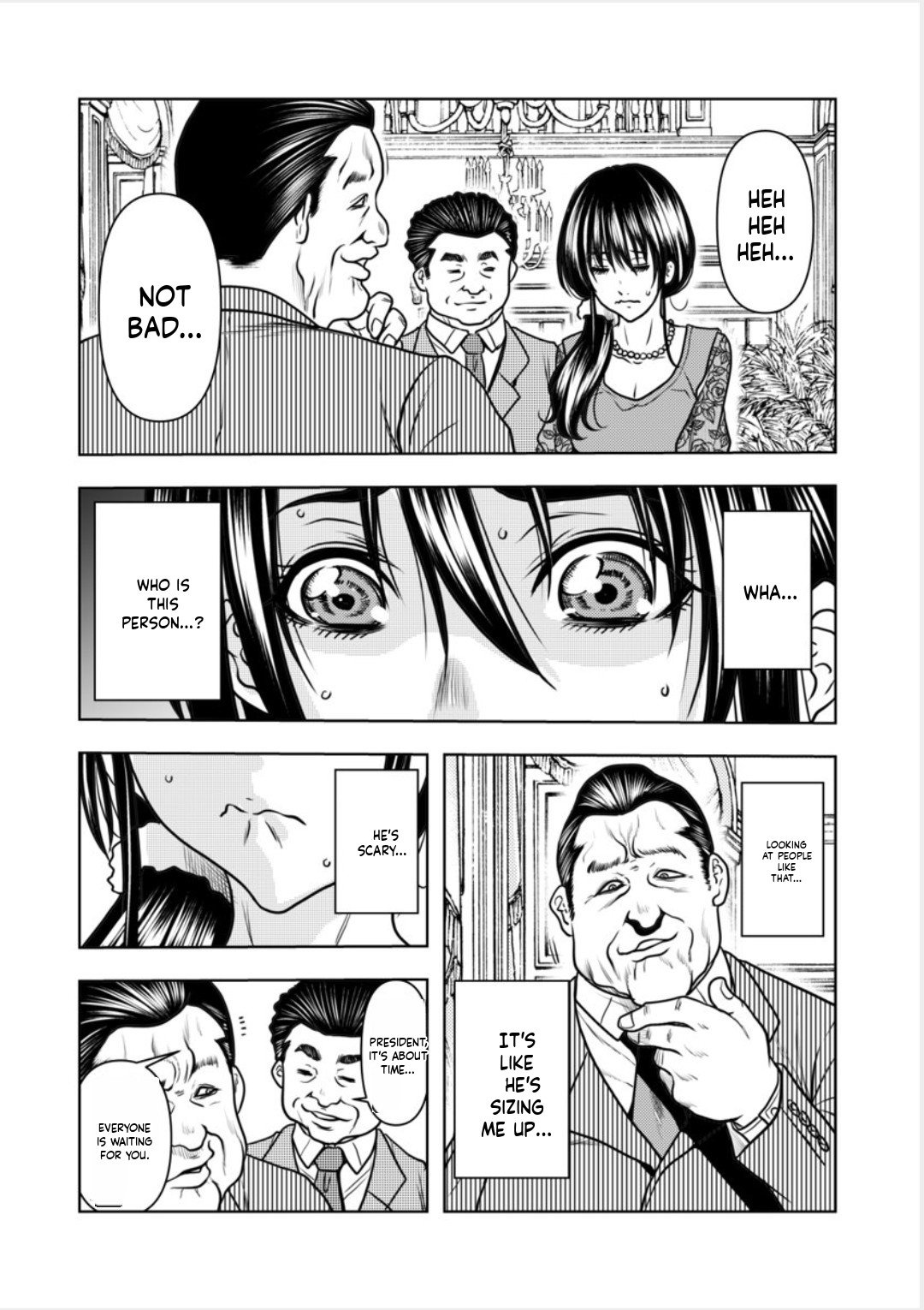 Contract wife - The days of being embraced by her husband's boss began for her husband - 7 page 4 full